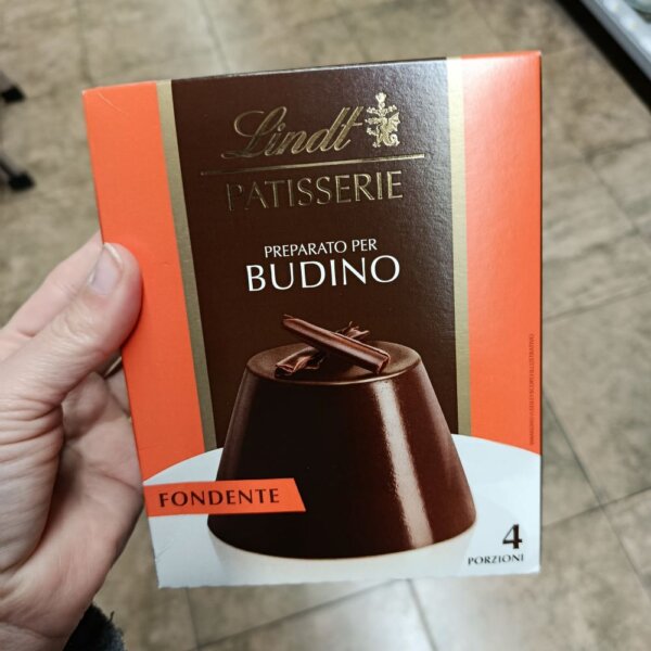 lindt horká čokoláda 95g Lindt Patisserie pudingová zmes s tmavou čokoládou, 95g