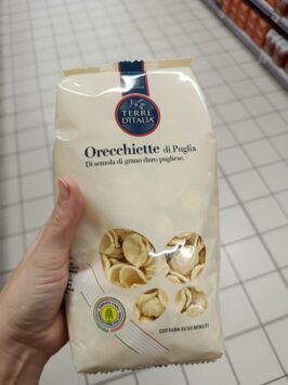 Terre d'Italia cestoviny Orecchiette z Apúlie, 500g