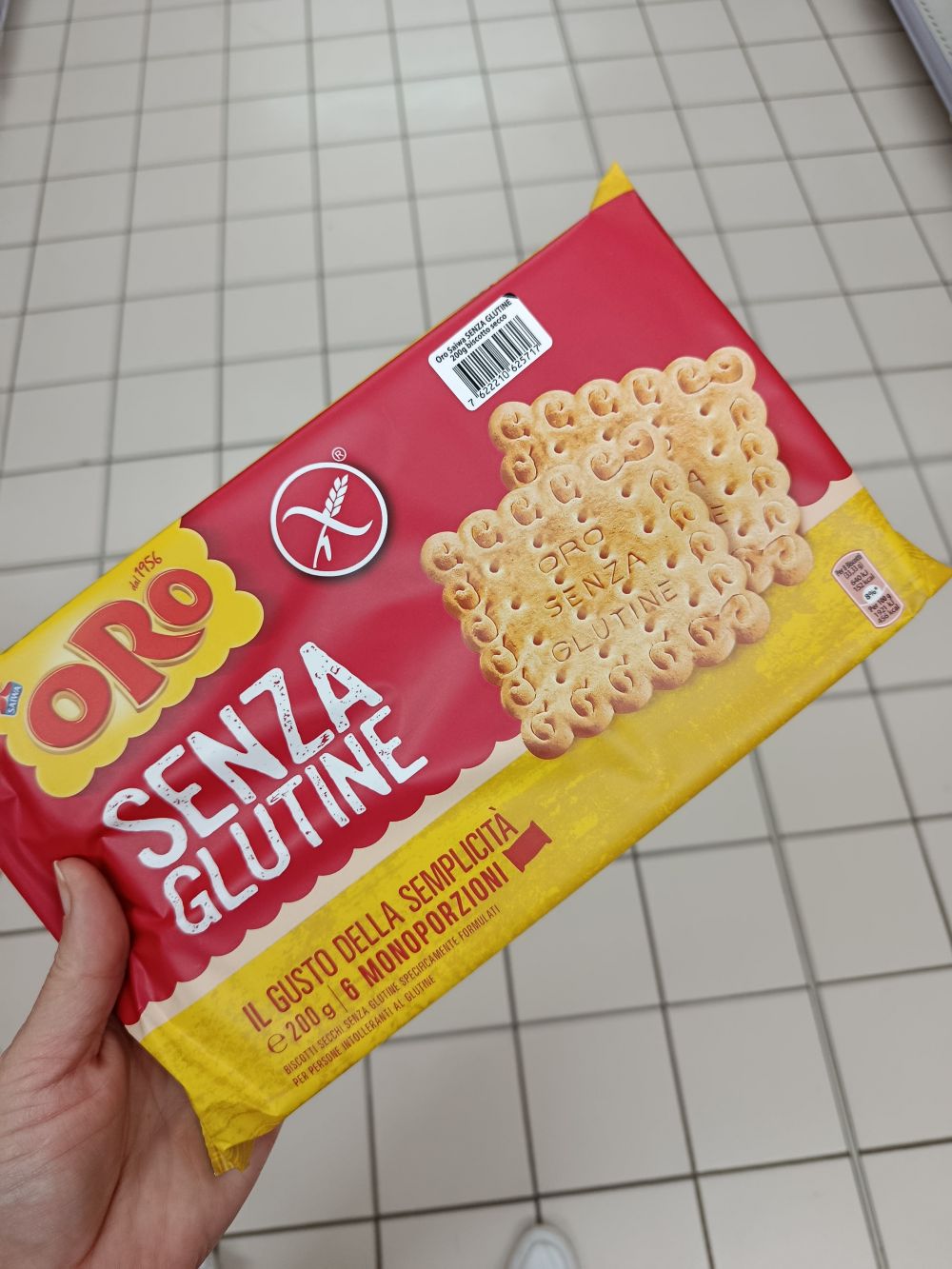 Oro bezlepkové sušienky, 6 x 33,33g