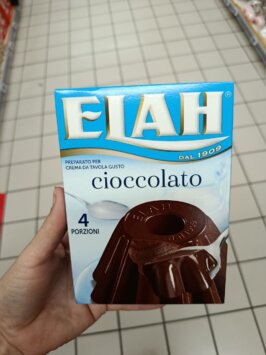 puding bezlepkový mosuey shop Elah zmes na puding s čokoládovou príchuťou, 80g