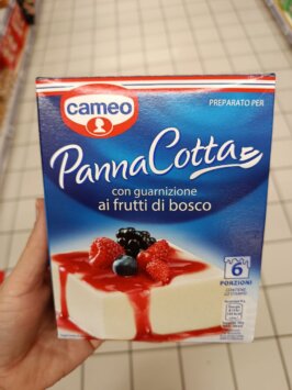 Cameo zmes na panna cottu s lesným ovocím, 107g
