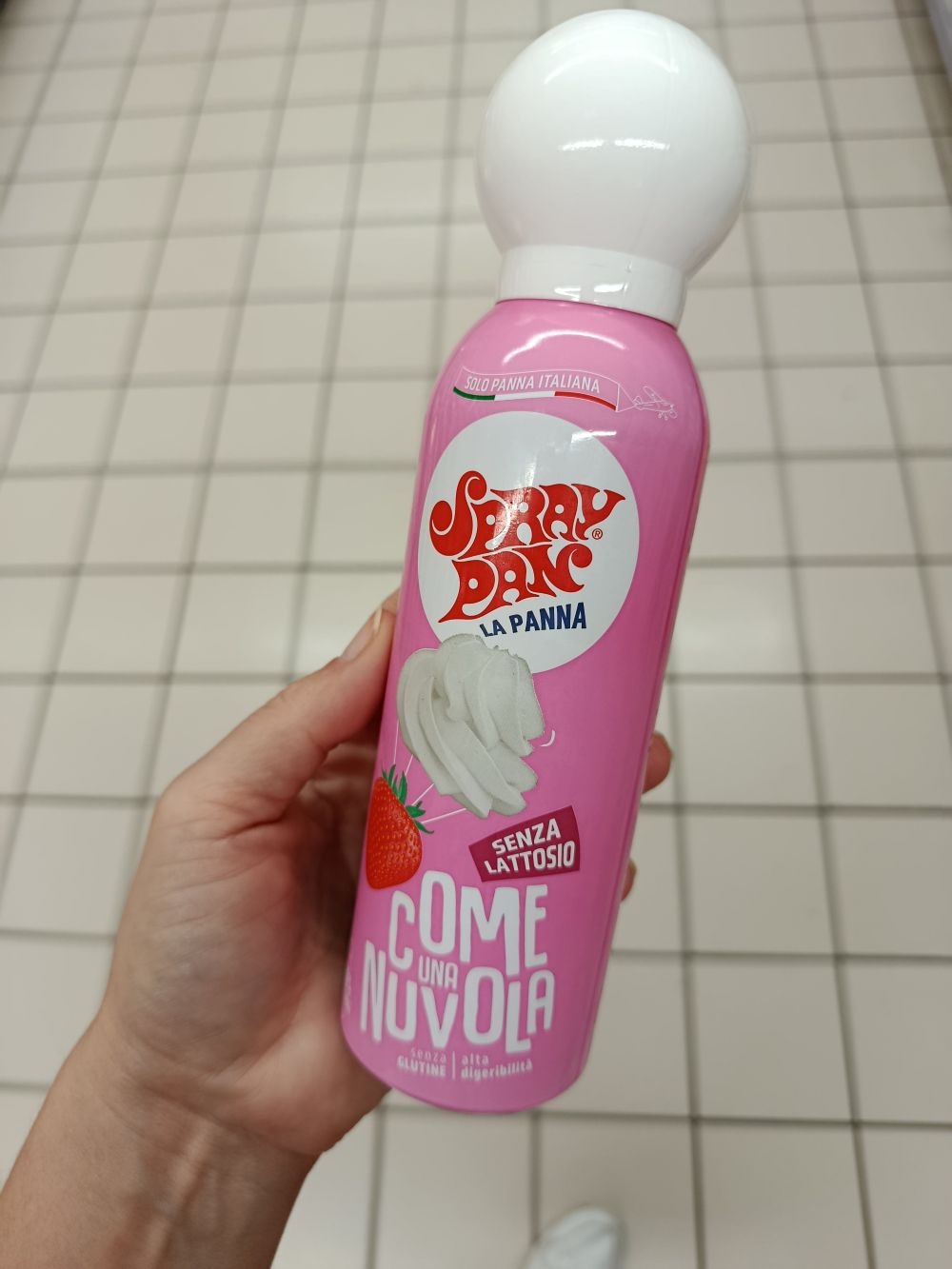 Sprej Pan šľahačka bez laktózy, 200g