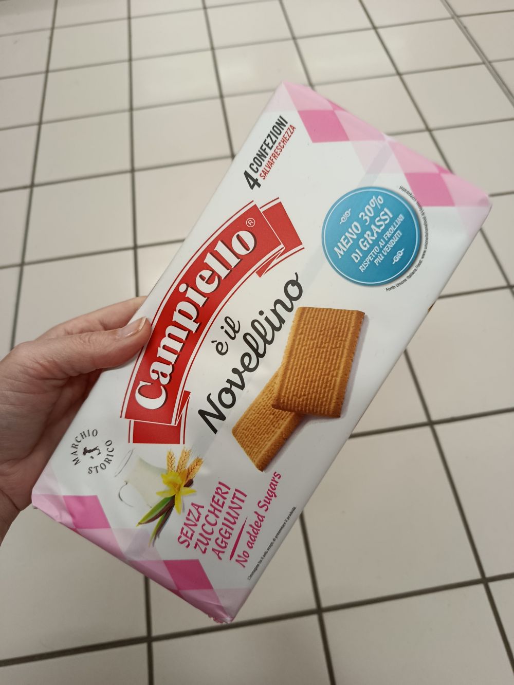 Campiello sušienky bez pridaného cukru, 350g