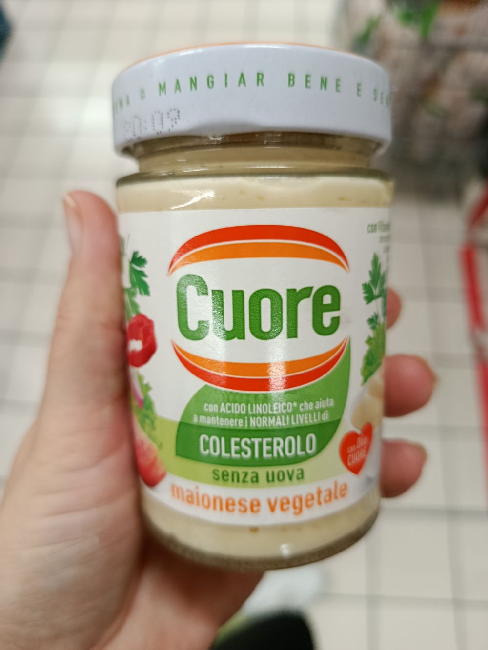 Cuore bezlepková majonéza bez vajec, 180g