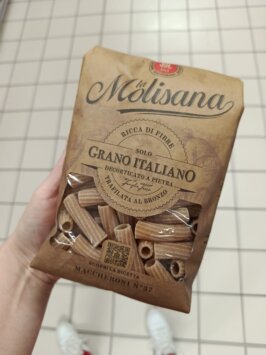 talianske cestoviny celozrnné mousey shop La Molisana celozrnné cestoviny Maccheroni, 500g