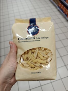 Terre d'Italia gnochetti zo Sardínie, 500g