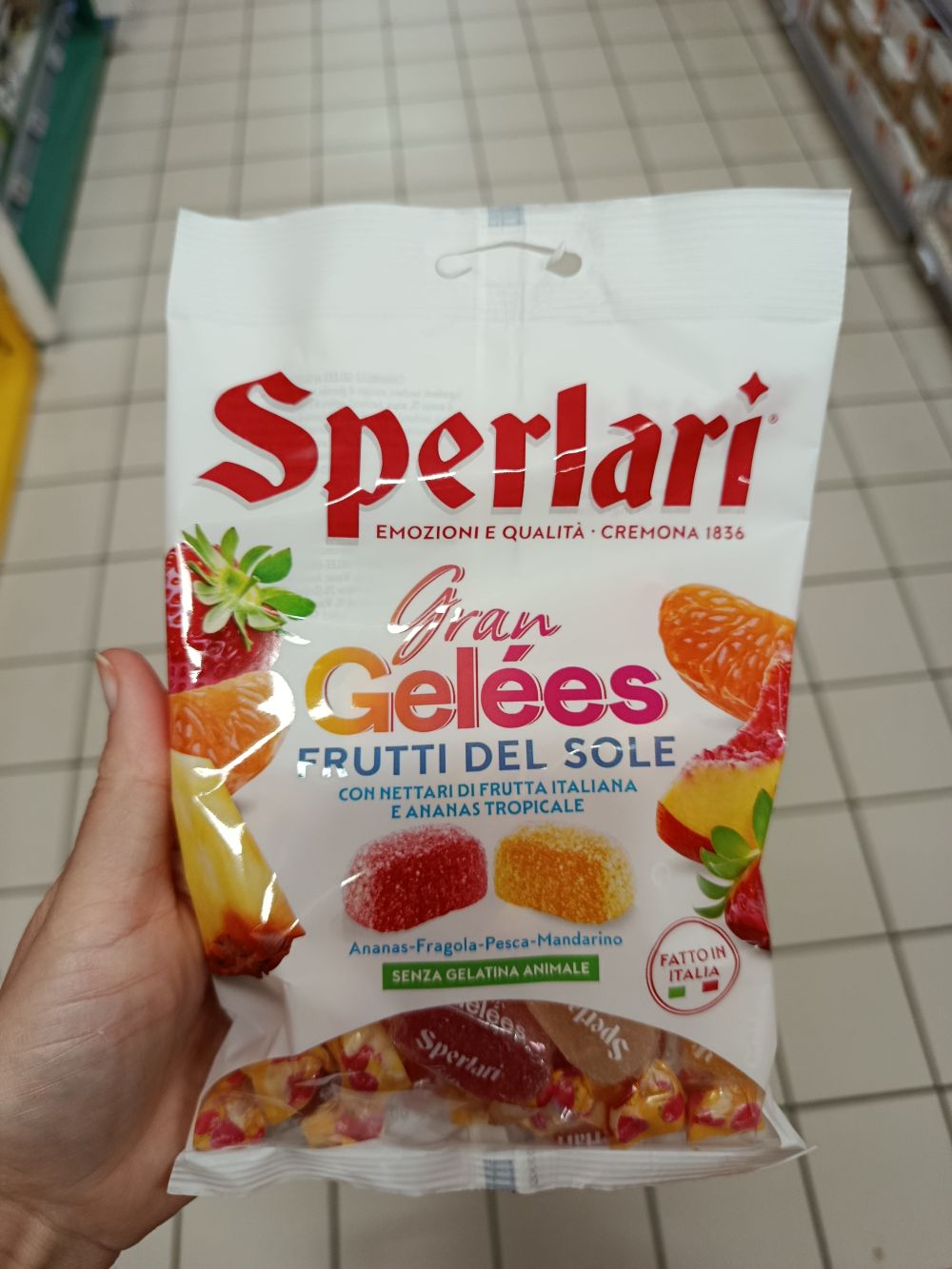 Sperlari Gran želé cukríky Ovocie slnka, 400g