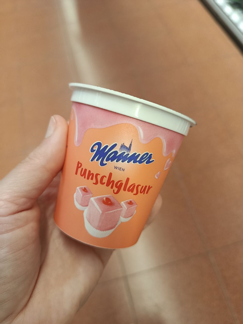 Manner punčová glazúra, 200g