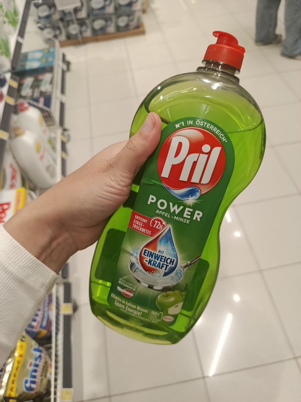 Pril rakúsko gel na riad, 1200ml Pril Power prostriedok na umývanie riadu, 1,2l