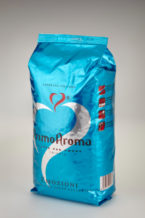 Talianska zrnková káva Emozioni bez kofeínu, 1kg
