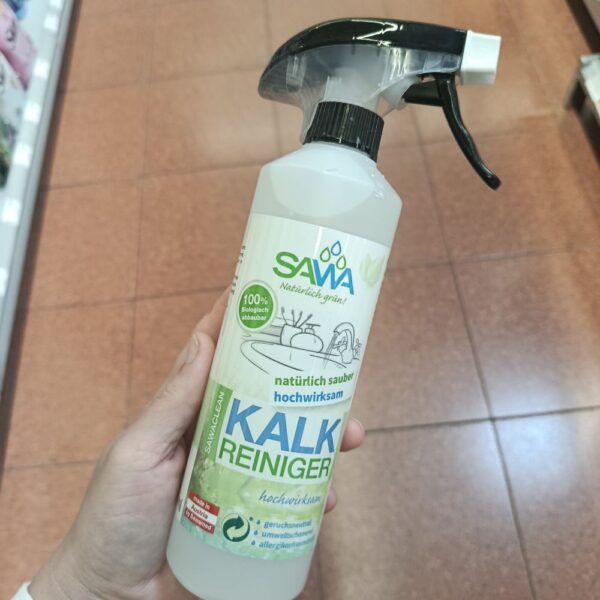 eko čistič rakúsky mousey shop Sawa 100% biologický čistič vodného kameňa, 500ml
