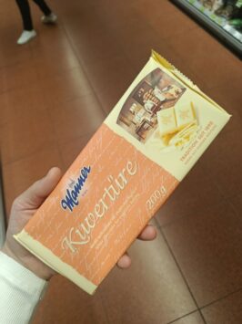 manner rakúska biela čokoláda mousey shop Manner biela čokoládová poleva, 200g