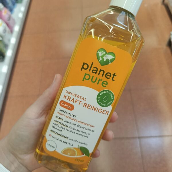 planet pure univerzálny čistiaci gel na riad mousey shop Planet Pure koncentrovaný viacúčelový čistiaci prostriedok čerstvý pomaranč, 510ml