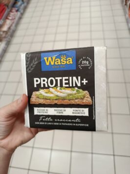 proteinové krekry talianske mousey shop Wasa Protein+ krekry bohaté na bielkoviny, 200g