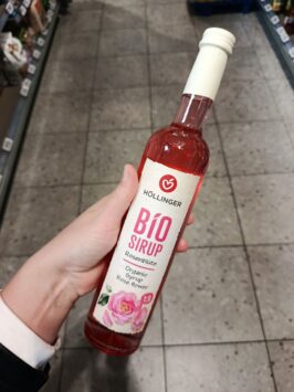 rakúsky sirup ruža mousey shop Höllinger Bio sirup z ružových lístkov, 0,5l