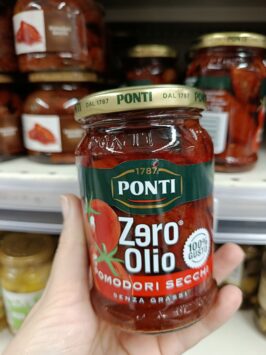 sušené paradajky talianske mousey shop Ponti sušené paradajky v náleve bez oleja, 300g
