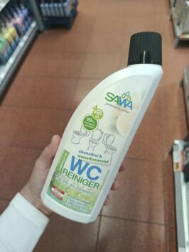 wc gel biologicky z rakúska Mousey shop Sawa biologicky odburateľný čistič toaliet, 750ml
