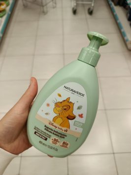 pena do kupela pre bábätká Naturaverde Disney Baby jemný kúpeľ, 400ml