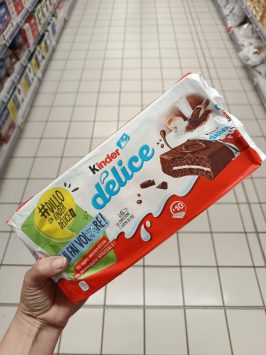 Kinder delice talianske mousey shop Kinder Délice kakaové maškrty s mliečnou plnkou, 10 kusov, 390g