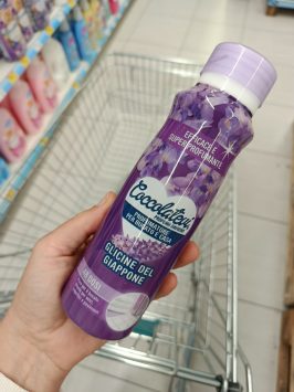 Levanduľový parfém na pranie taliansky, mousey shop Coccolatevi parfém na pranie s vôňou vistérie, 300ml