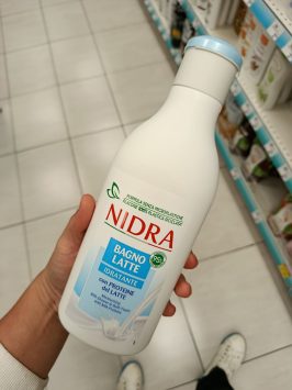Nidra sprchový gel mousey shop Nidra hydratačné mlieko do kúpela s mliečnymi proteínmi, 750ml