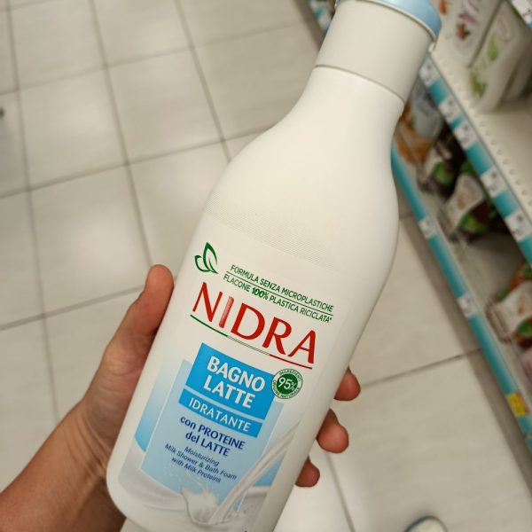 Nidra sprchový gel mousey shop Nidra hydratačné mlieko do kúpela s mliečnymi proteínmi, 750ml