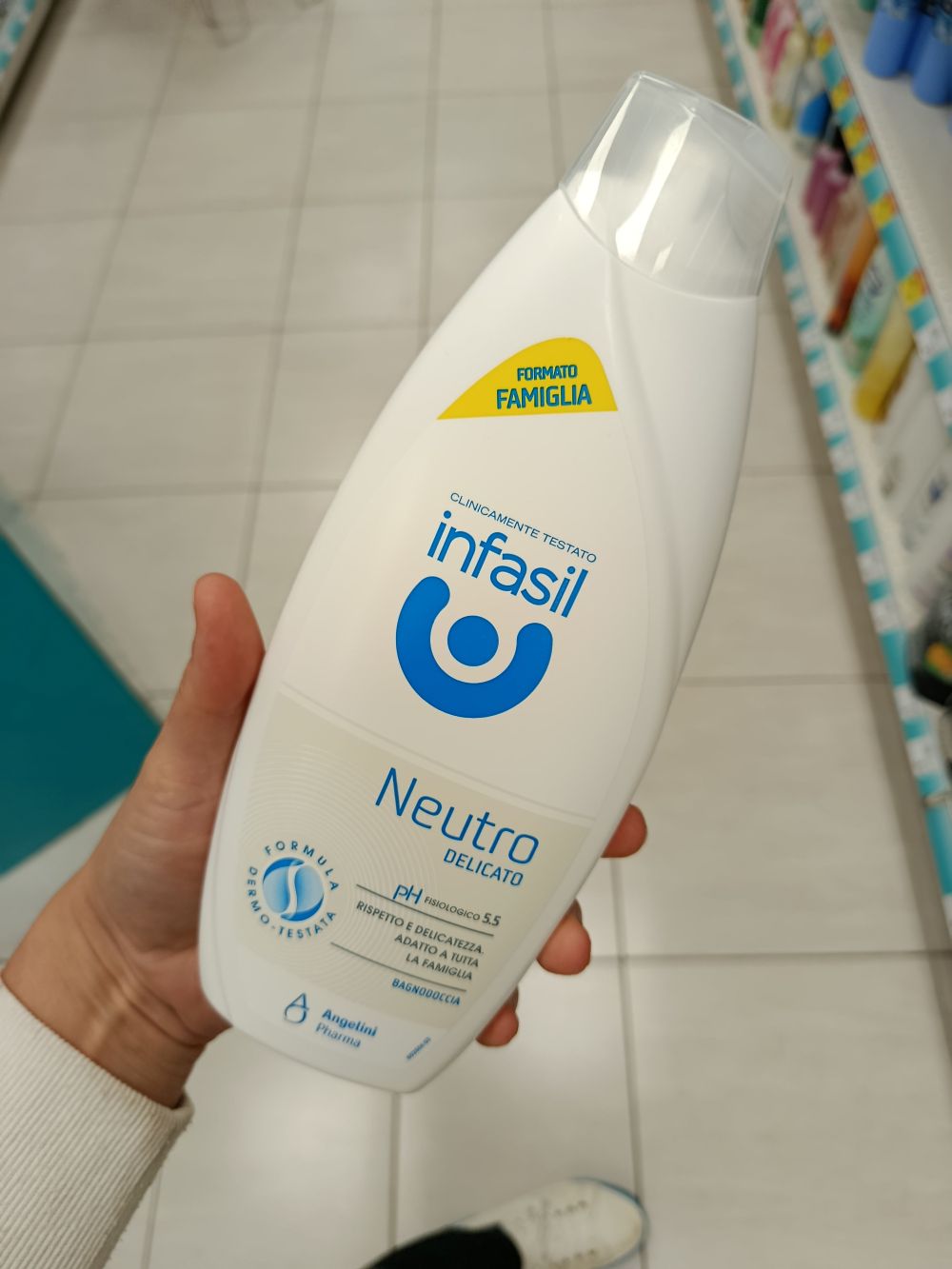 Infasil neutrálny sprchový gél, 500ml