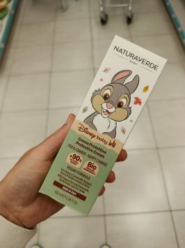 krém pre bábätká mousey shop Naturaverde Disney Baby zmäkčujúci ochranný krém, 100ml