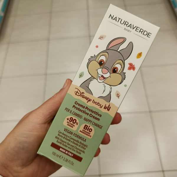 krém pre bábätká mousey shop Naturaverde Disney Baby zmäkčujúci ochranný krém, 100ml