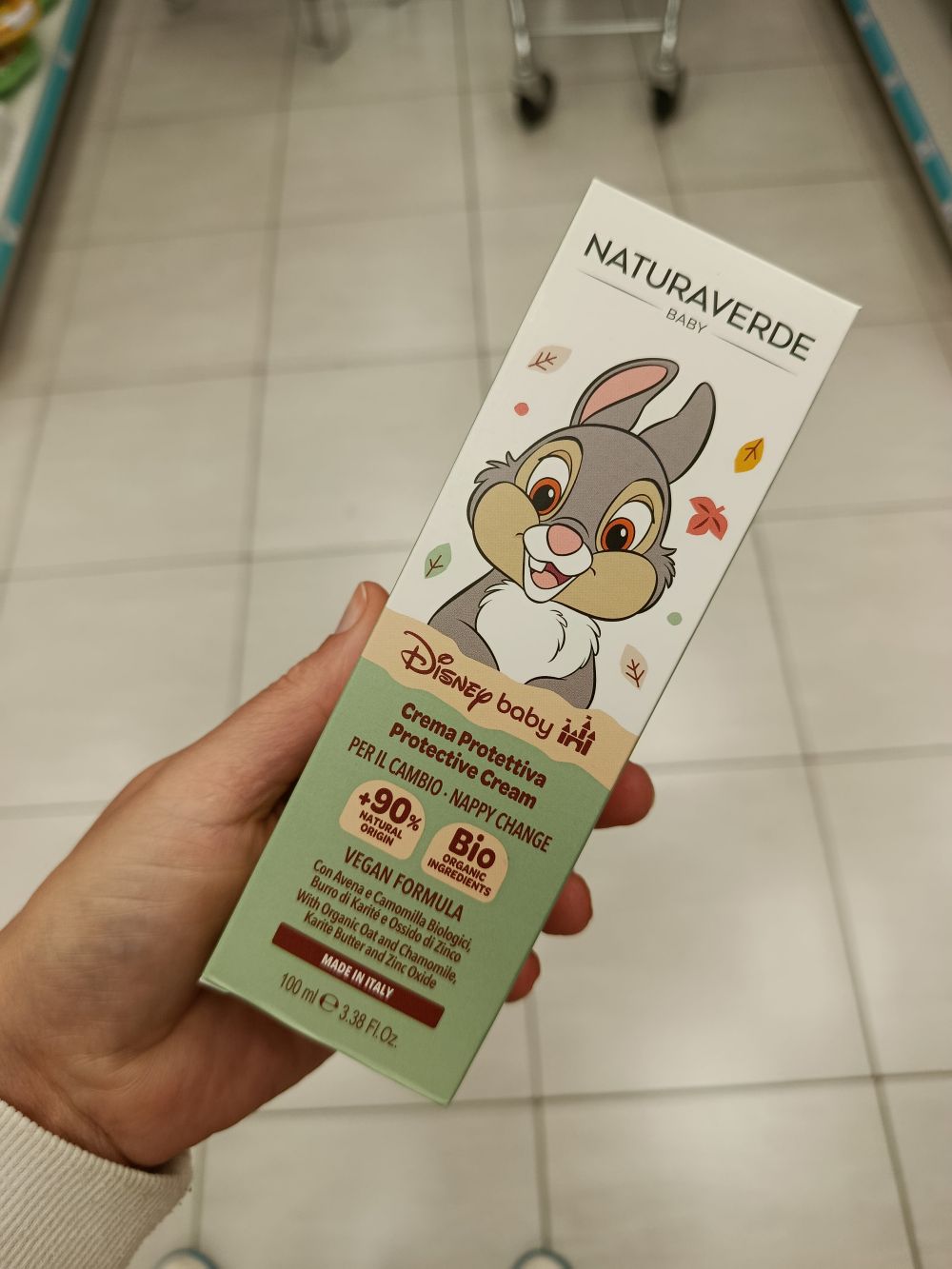 Naturaverde Disney Baby zmäkčujúci ochranný krém, 100ml