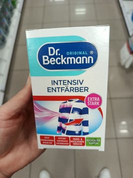 odfarbovač rakúska kvalita Dr.Beckmann intenzívny odstraňovač škvŕn, 200g
