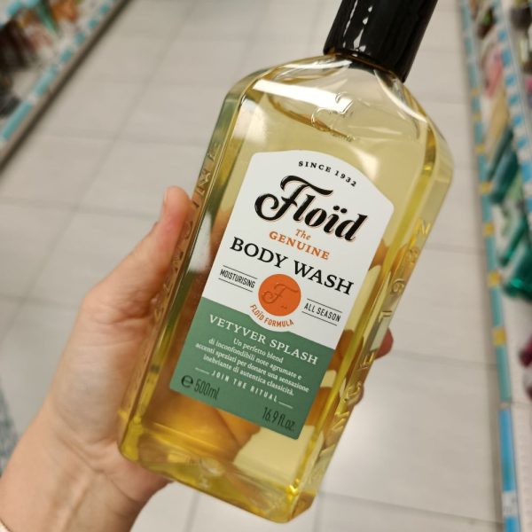 pánsky sprchový gél taliansky mousey shop Floïd The Genuine sprchový gél Vetyver Splash, 500 ml