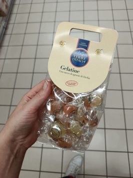 želatinové cukríky talianske mousey shop Terre d'Italia želé so sicílskou citrusovou šťavou, 200g